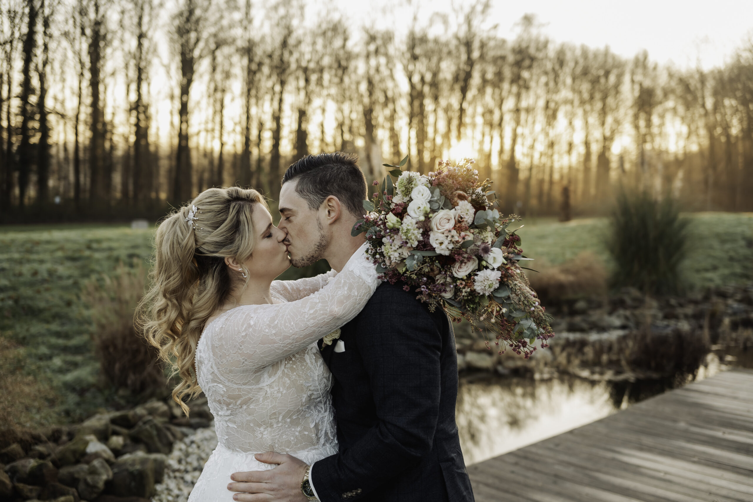 Jana & Stephan beim Brautpaarshooting, Bild 1