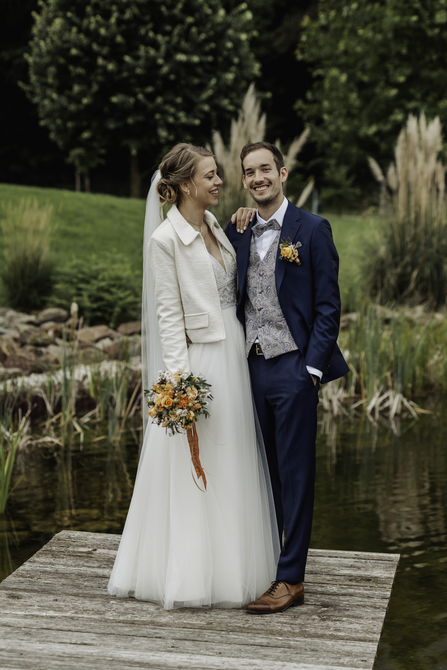 Nora & Tobias beim Brautpaarshooting, Bild 6