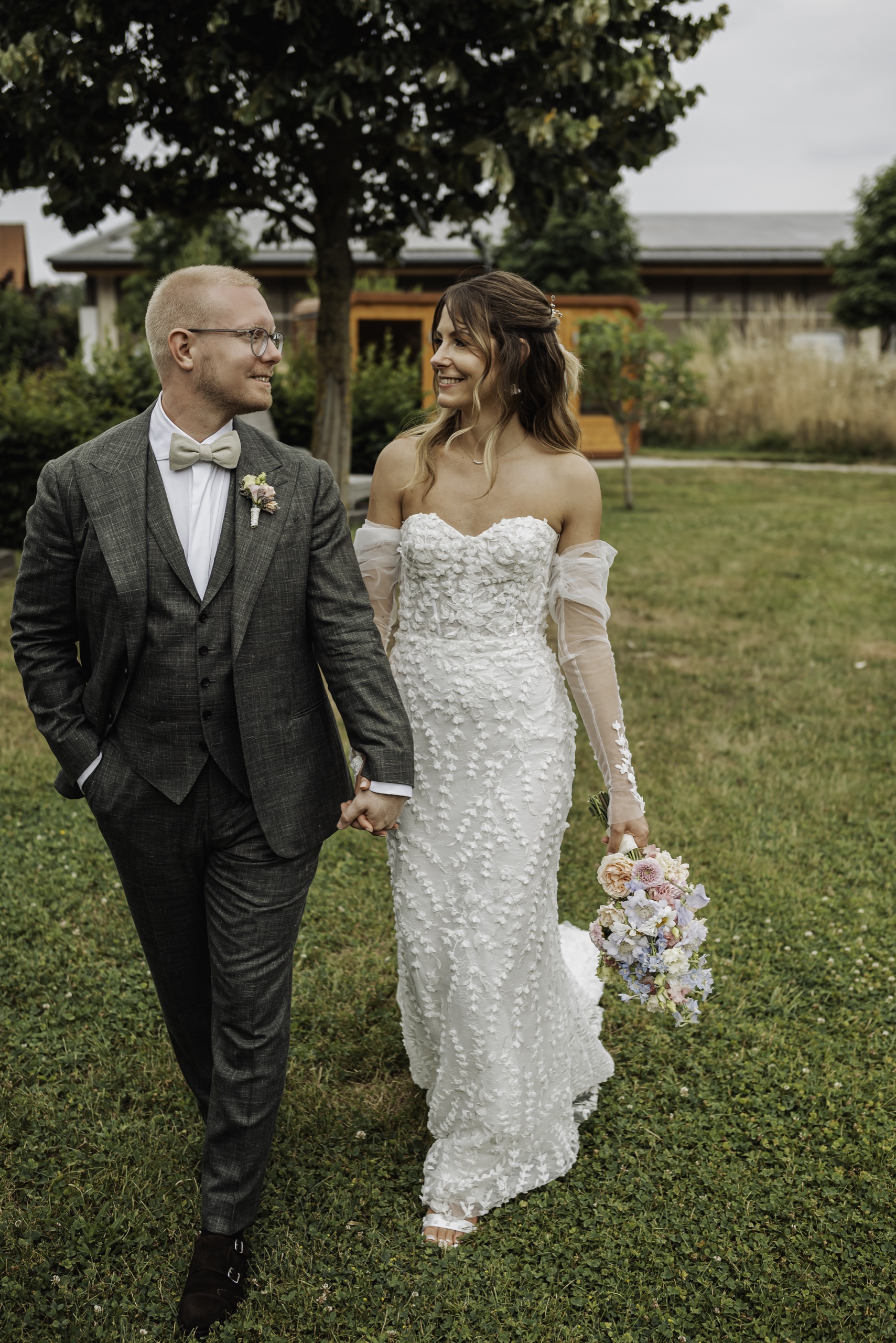 Katrin und André – inniger Moment ihrer Hochzeit